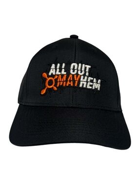 Orangetheory Black Cap with Orange & White Embroidery NWOT